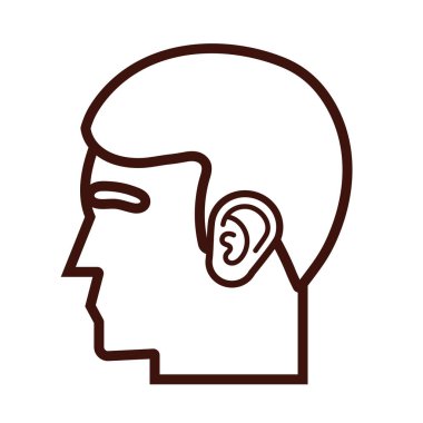 baş insan profili vücut parçası biçimi