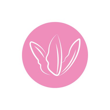 Ekoloji yaprakları bitkileri blok ve çizgi biçimi