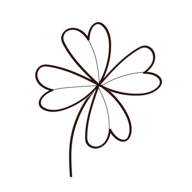 Güzel çiçek bahçesi bahar çizgisi tarzı