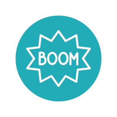 bumlama budalası gün çizgisi biçimi ile ifade balonu