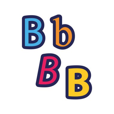 text symbol designer line and fill style icon