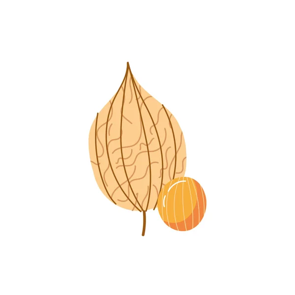 Tamarin fruits exotiques style plat — Image vectorielle