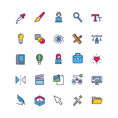 dizayn simgelerinin demeti