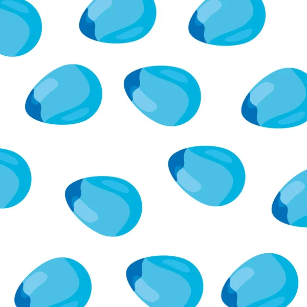Background of cute eggs easter color blue — Stockový vektor