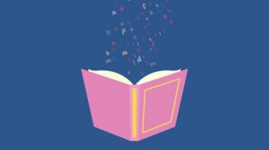 Dünya kitap günü kutlama animasyonu
