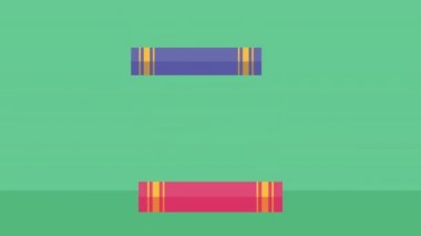 Yığınla kitapla dünya kitap günü kutlaması