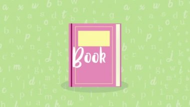 Harflerle dünya kitap günü kutlaması