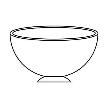 Kase mutfağı izole edilmiş ikon