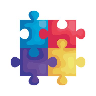 yapboz parçaları dizisi simgeleri