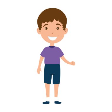 Sevimli küçük çocuk Avatar karakteri