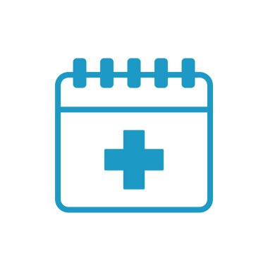 takvim çizgisi biçiminde tıbbi haç