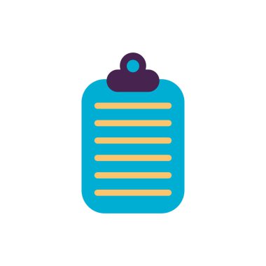 kontrol listesi panosu düz biçim simgesi