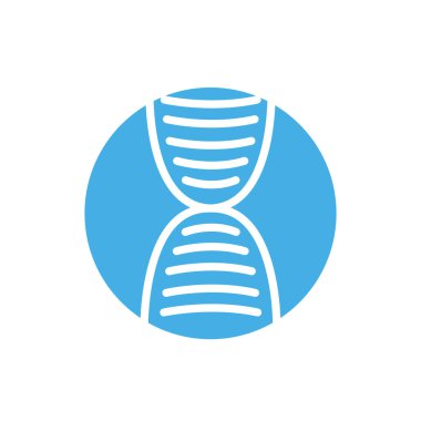 DNA tıbbi sembol blok simgesi