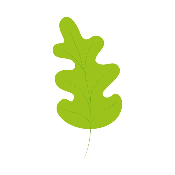 Φύλλα φύση οικολογία απομονωμένο εικονίδιο — Διανυσματικό Αρχείο