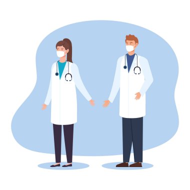 Doktorlar avatar karakter grubu