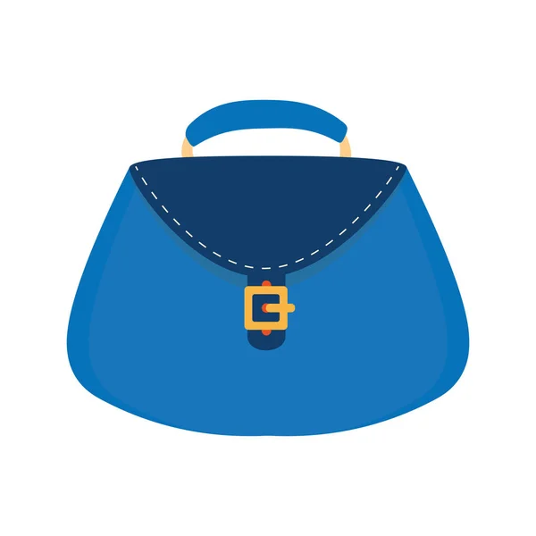 Női táska táska elszigetelt ikon — Stock Vector