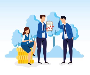 İşadamları ve simgelerle borsa çöküyor