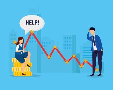 Borsa çöktü, iş adamları endişeli.