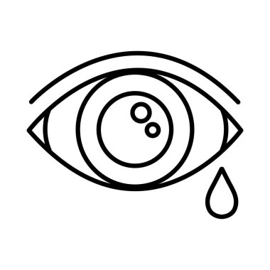 Göz yaşları, satır biçimi simgesi