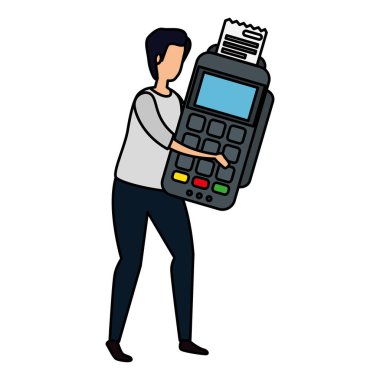 Veritabanı aygıtı olan adam simgeyi izole etti