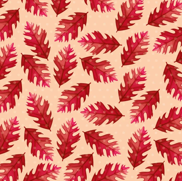 Fond de feuilles d'automne naturel — Image vectorielle