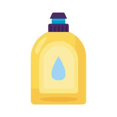 Detaylı dezenfekte edilmiş plastik şişe ürünü