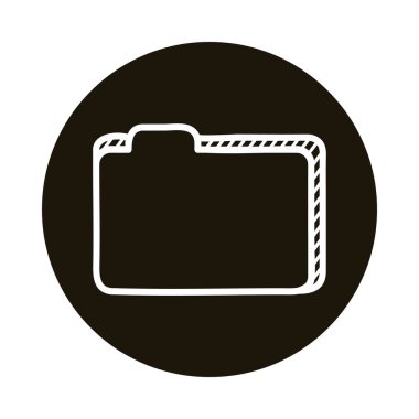 Dizin karalama blok biçim simgesi