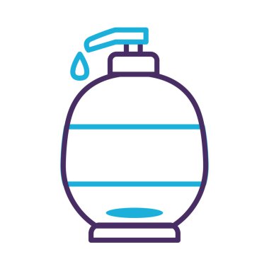 Dispanser hattı tarzında dezenfektan plastik şişe ürünü