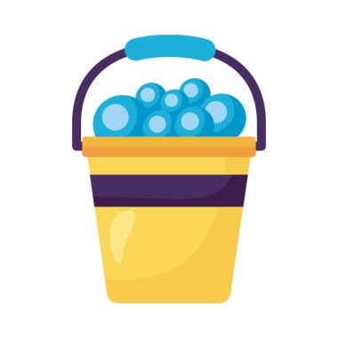 Detaylı köpük içeren plastik şişe