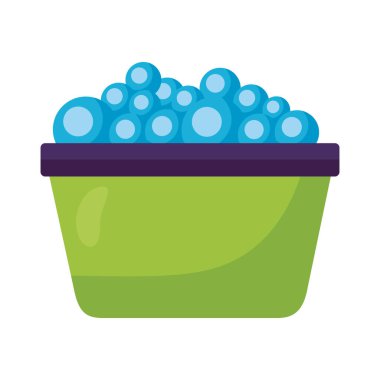 Detaylı köpük içeren plastik şişe