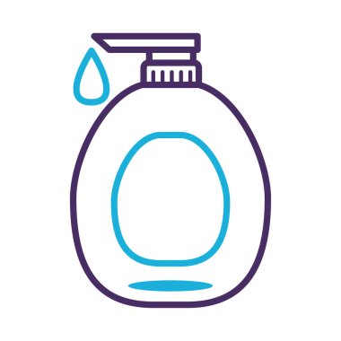 Dispanser hattı tarzında dezenfektan plastik şişe ürünü