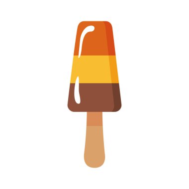 Üç farklı aromalı lezzetli dondurma.