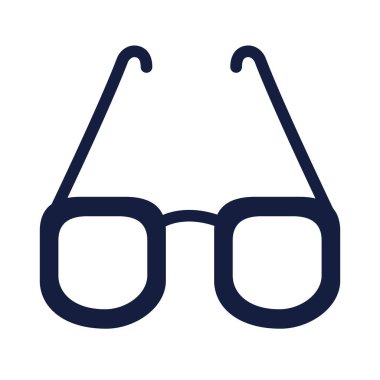 gözlük optik aksesuar siluet biçimi