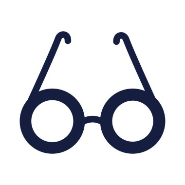 gözlük optik aksesuar siluet biçimi