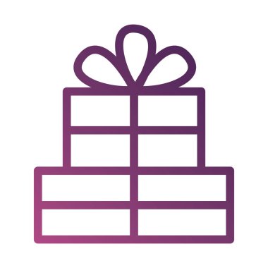 doğum günü hediyesi kutusu çizgisi bozunma biçimi