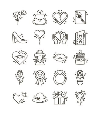 Anneler Günü simgeleri demeti