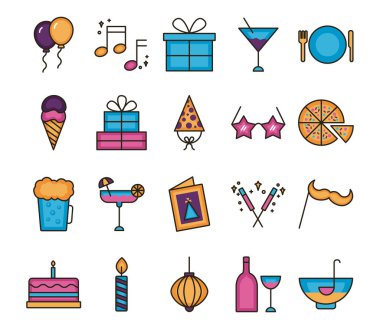 parti seti simgeleri demeti