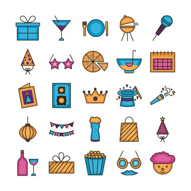 parti seti simgeleri demeti