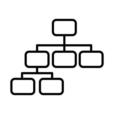 Infographic Pyramid satır biçimi simgesi