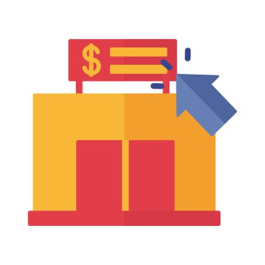 Fare oku düz biçimli depolama ön cephesi