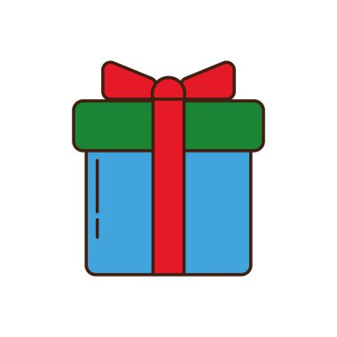 Mutlu noel hediyesi simgesi