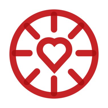 Kürek satırı simgesi olan kumarhane çipleri