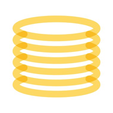 yığınla para dolarları satır biçimi simgesi çarpın