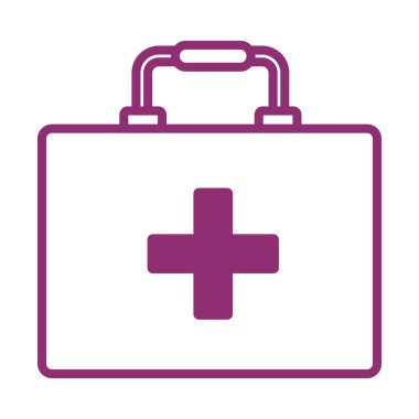 tıbbi malzeme satırı biçimi simgesi