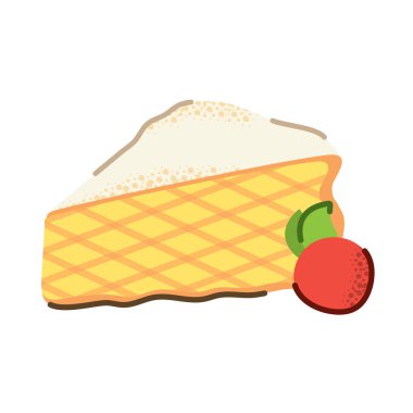 Kirazlı tatlı kek bölümü