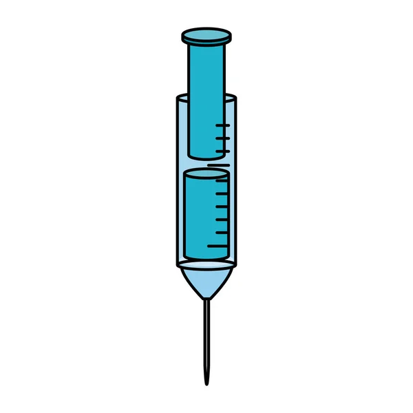 Izolovaná ikona injekční stříkačky — Stockový vektor
