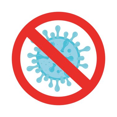 parçacık virüsü yasaklı işaretle 19
