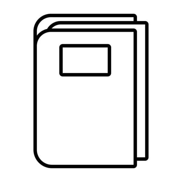Stilikone für Textbuch-Zeilen — Stockvektor