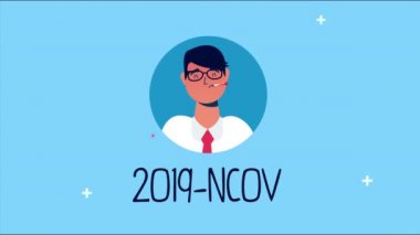 covid 19 parçacığı olan hasta kişi