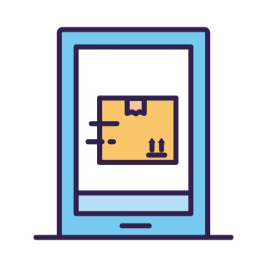 Online kutucuk dağıtım hizmeti içeren akıllı telefon ve doldur